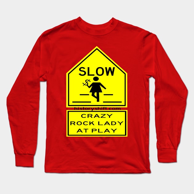 CRL Sticker Long Sleeve T-Shirt by HistoryShift